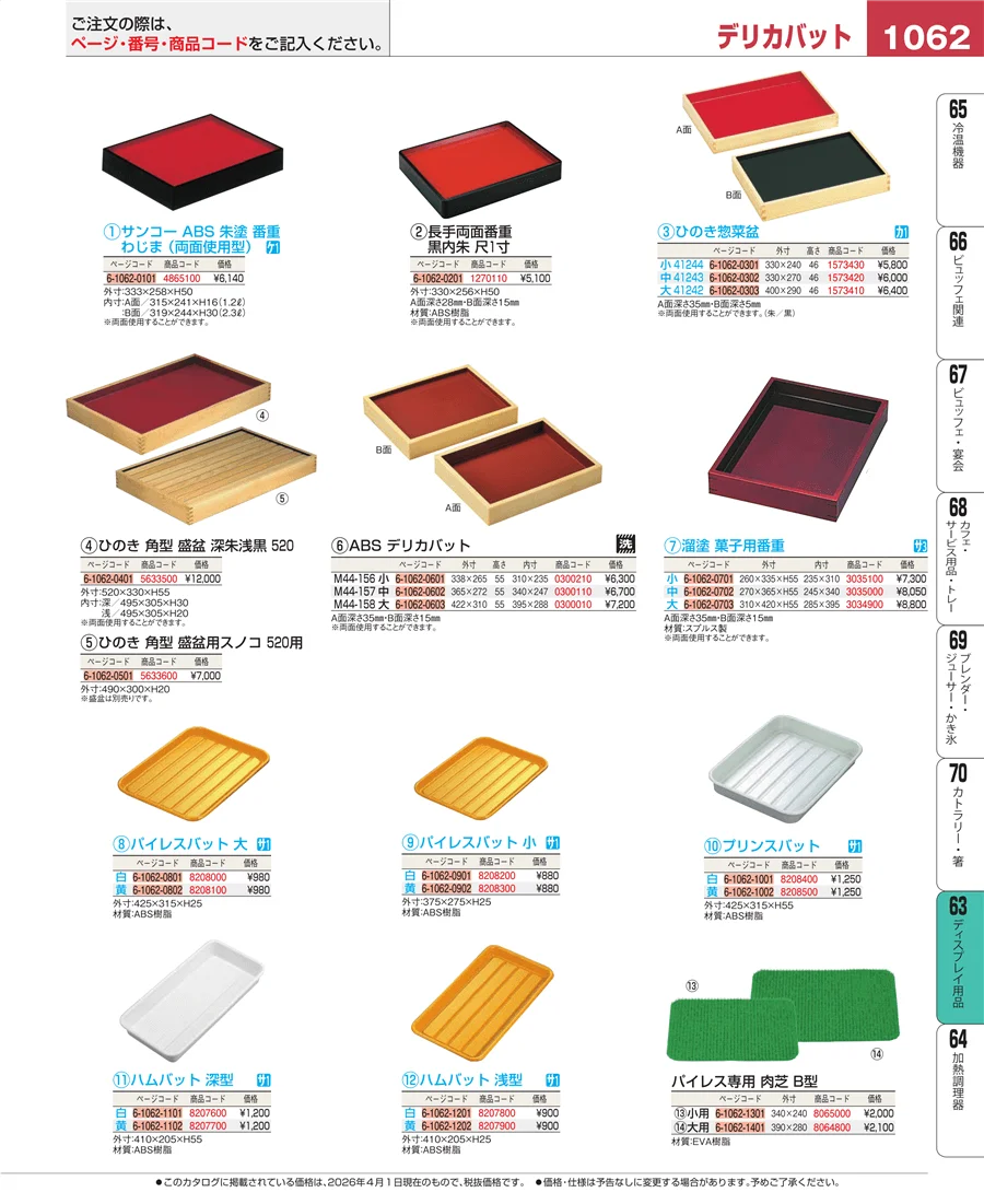 製菓・ベーカリー用品 ページ1062