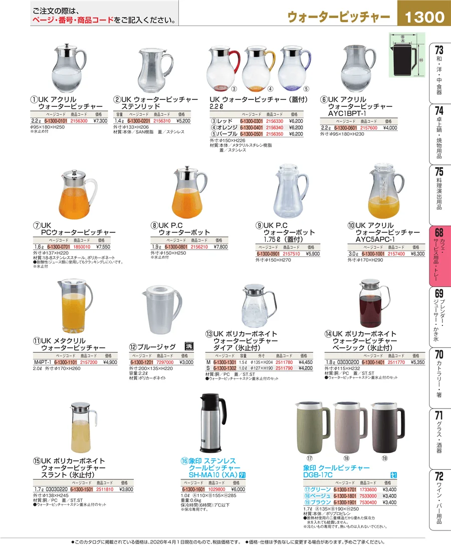 ビュッフェ・宴会 ページ1300