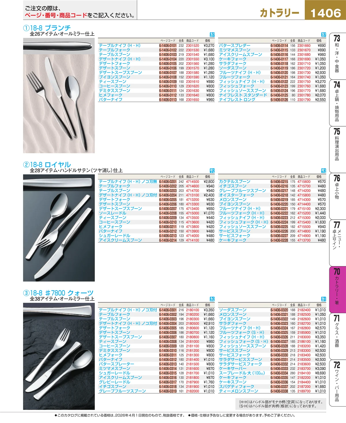 EBM業務用厨房用品カタログvol.26・ページ番号1406・ブレンダー・ジューサー・かき氷
