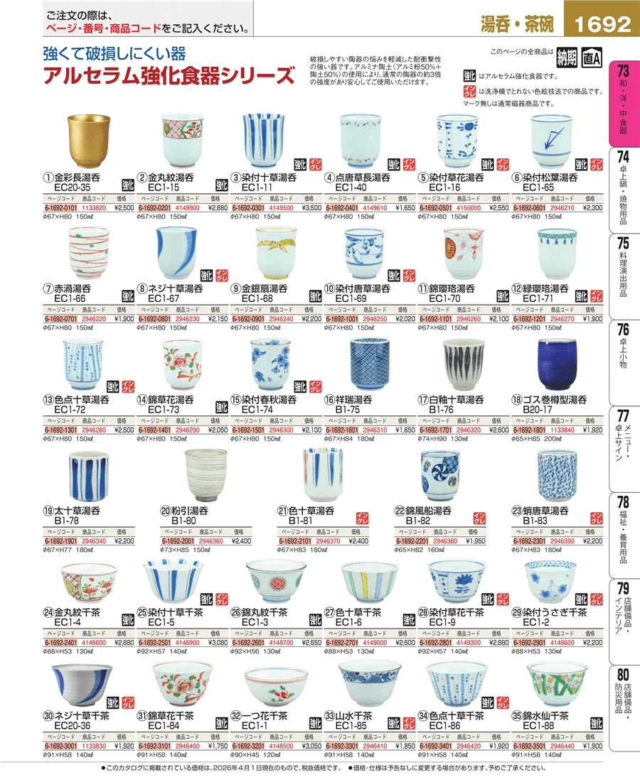ワイン・バー用品 ページ1692