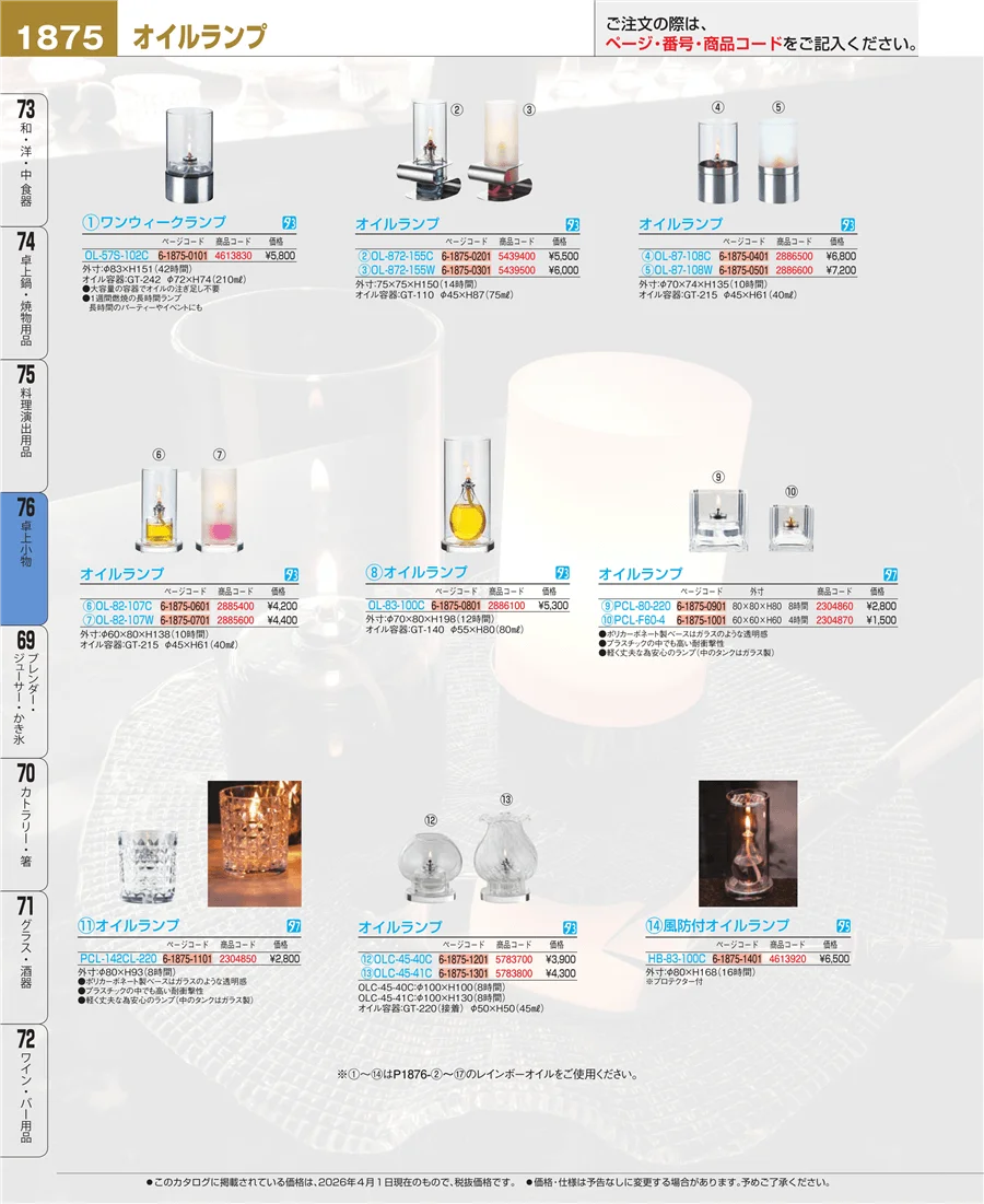 料理演出用品 ページ1875