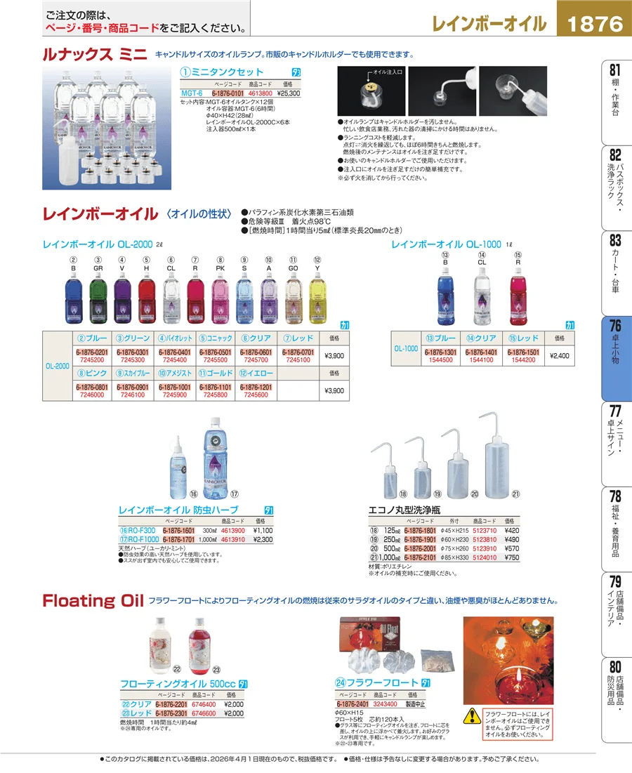 料理演出用品 ページ1876
