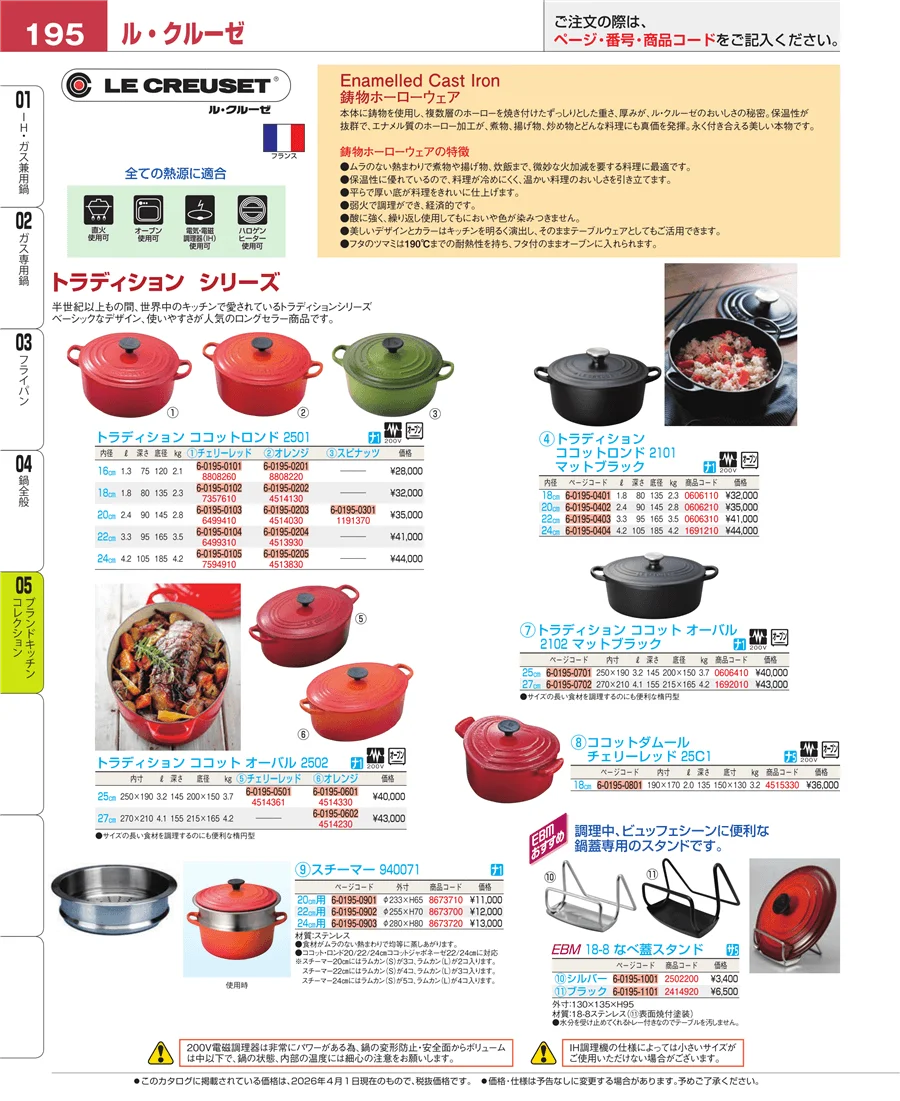 鍋全般 ページ195
