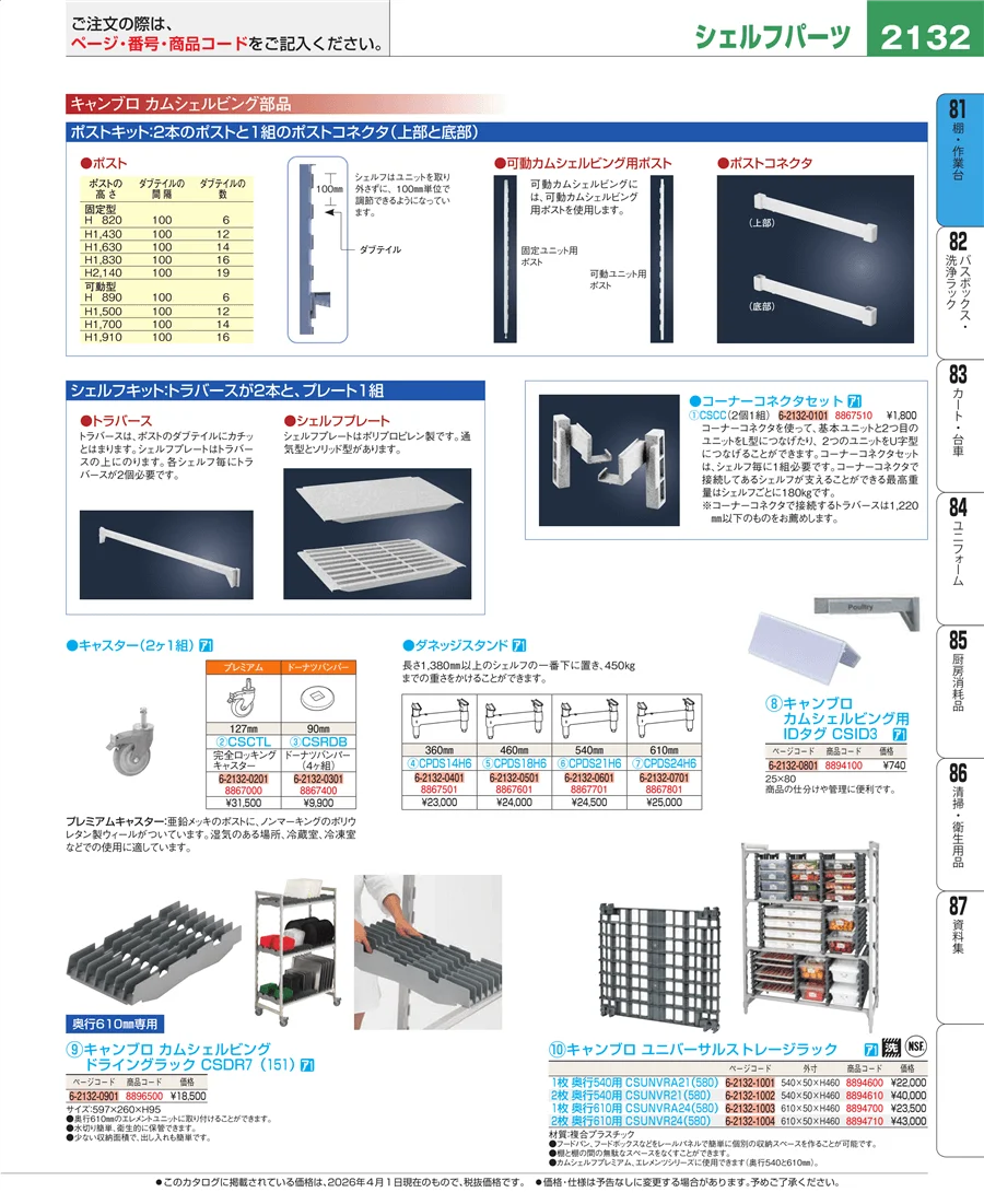 店舗備品・防災用品 ページ2132