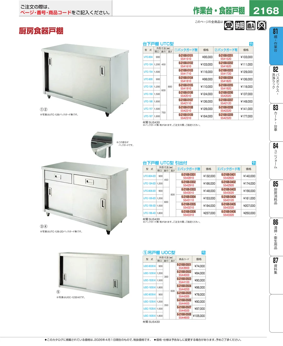 店舗備品・防災用品 ページ2168