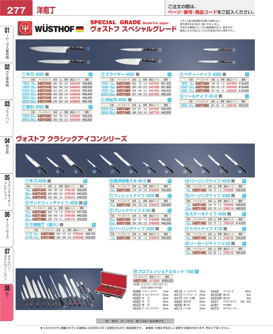 ホテルパン・ガストロノームパン ページ277