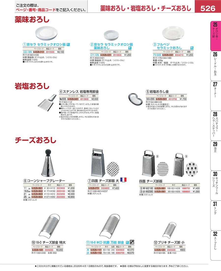 調味料入 ページ526