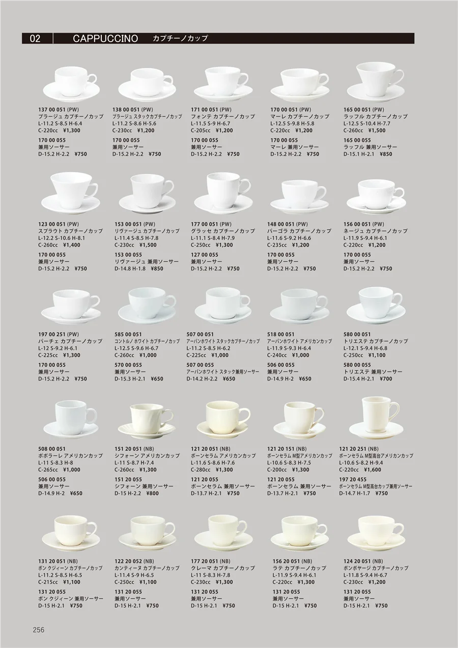 カプチーノ ページ256