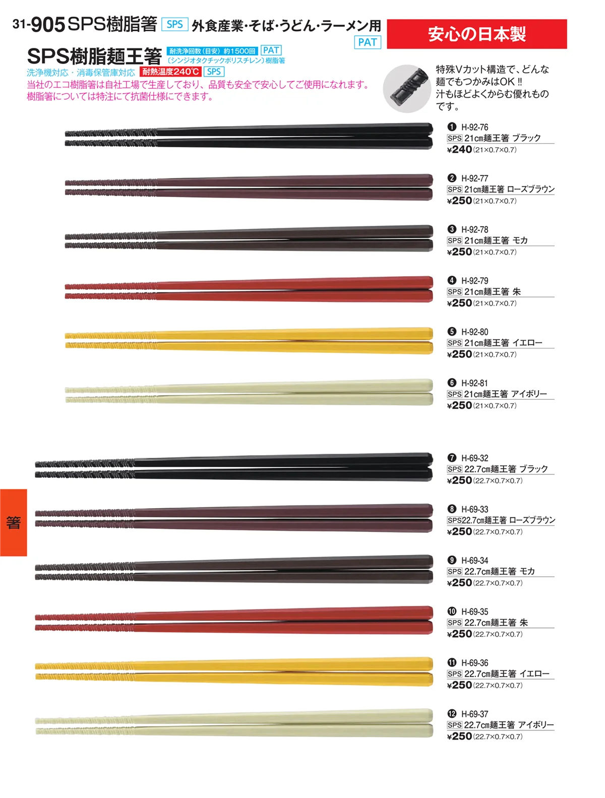 割烹漆器vol.31・ページ番号905・箸
