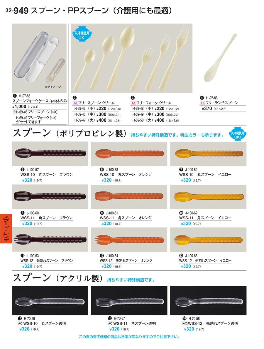スプーン・レンゲ ページ949