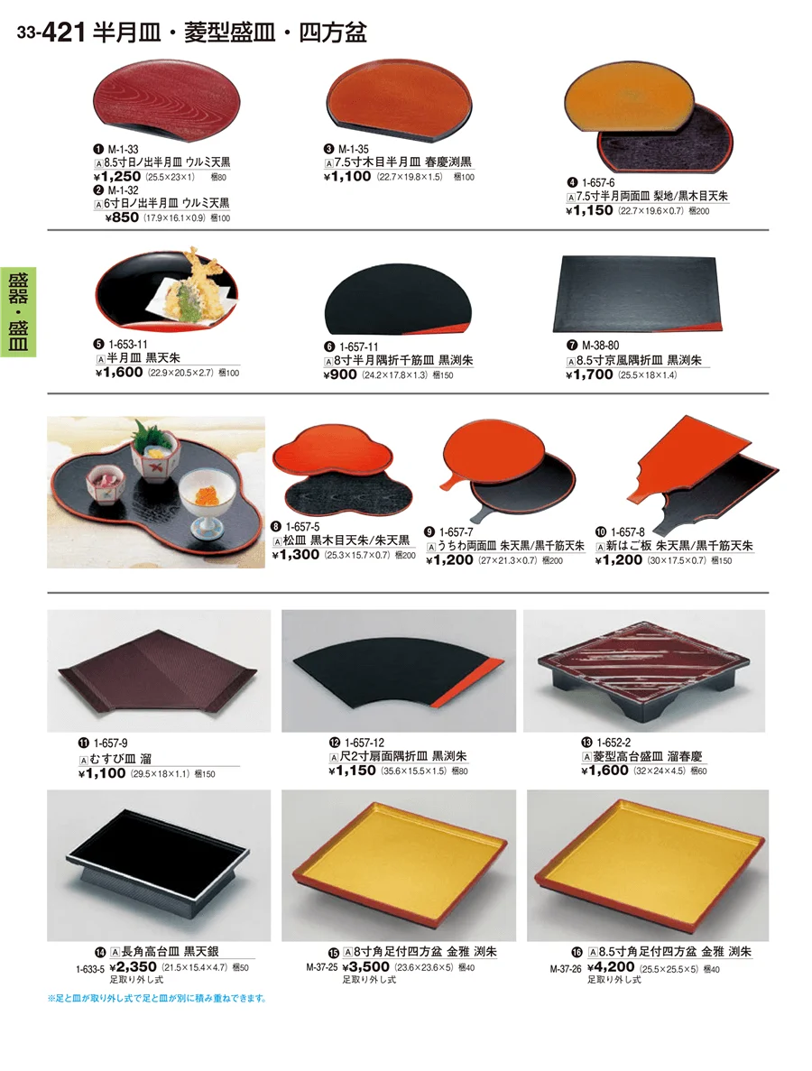 盛皿・盛鉢・盛器・盛台 ページ421