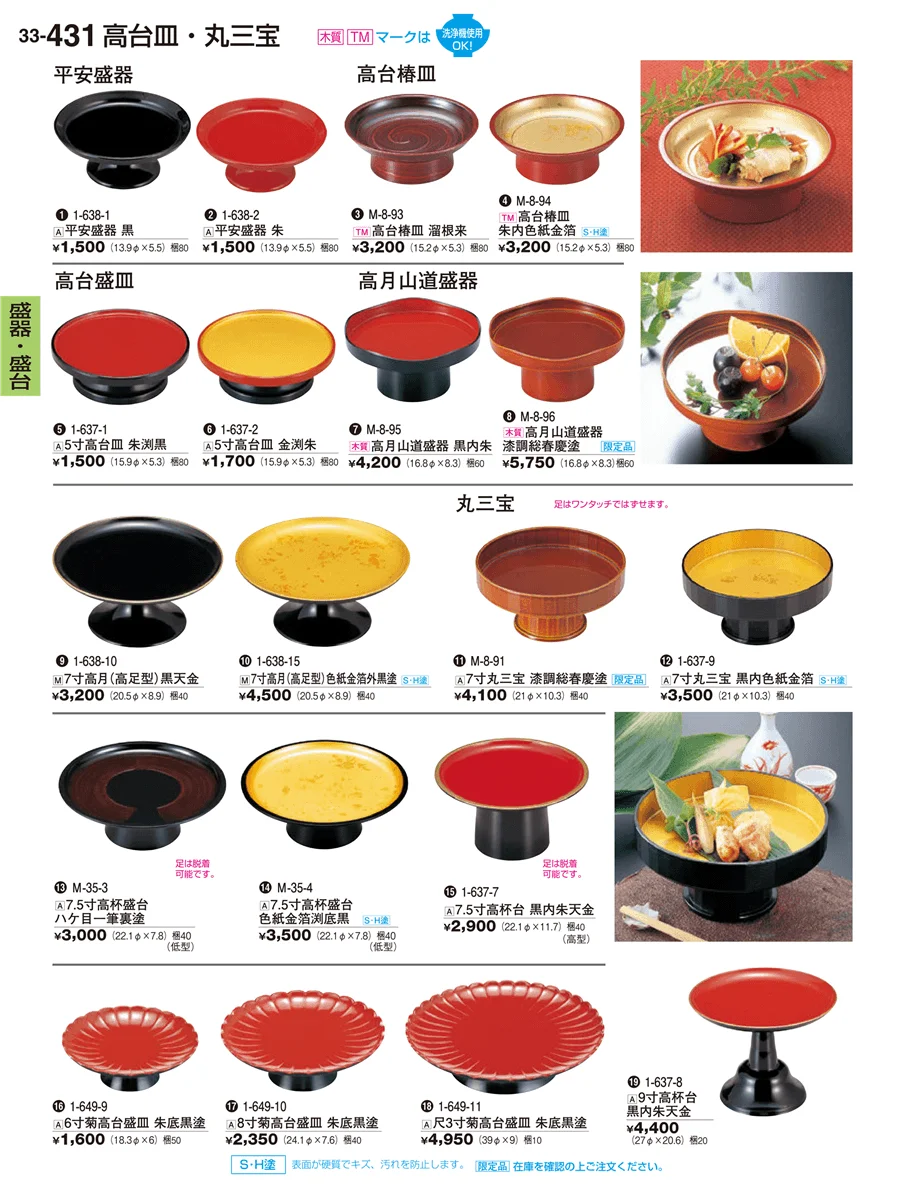 盛鉢・一品鉢 ページ431