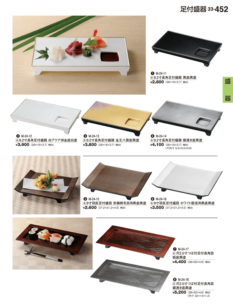 盛器・一品鉢 ページ452