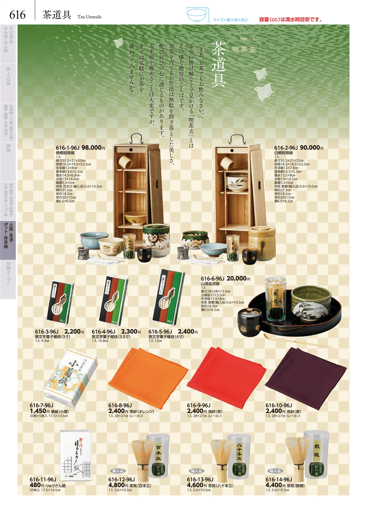 みやび街道vol.5・ページ番号616・茶道具・抹茶碗