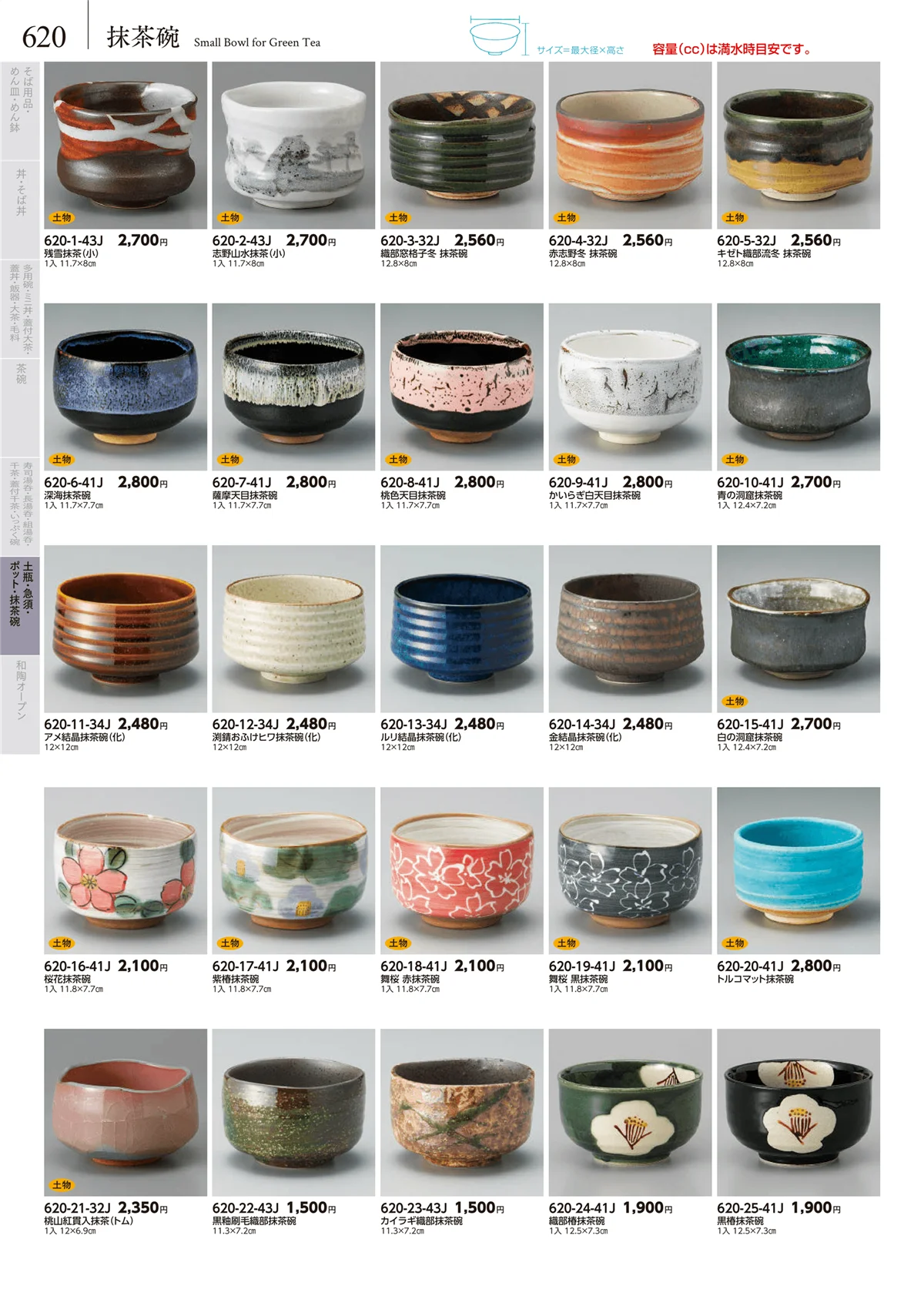 みやび街道vol.5・ページ番号620・茶道具・抹茶碗