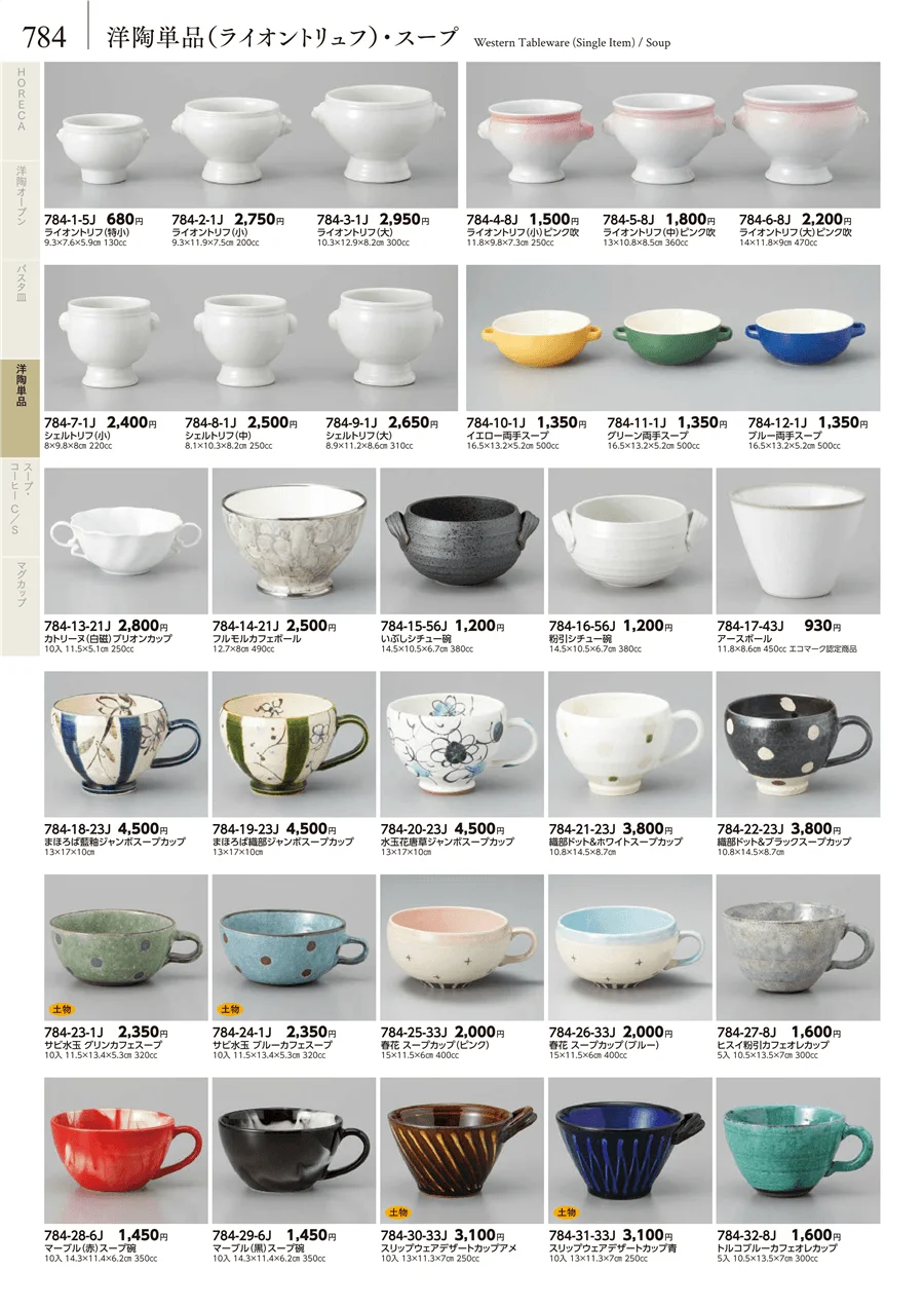 洋陶単品 ページ784