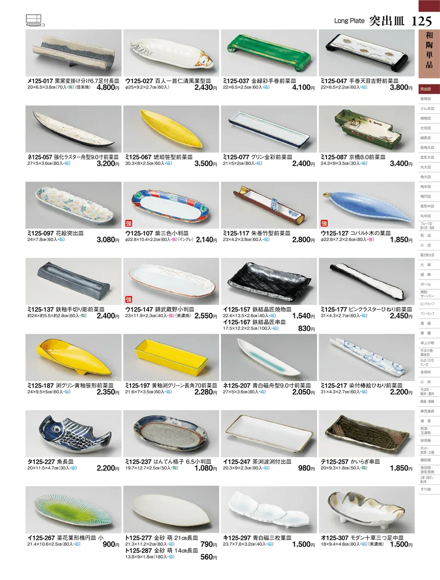 和陶単品 ページ125