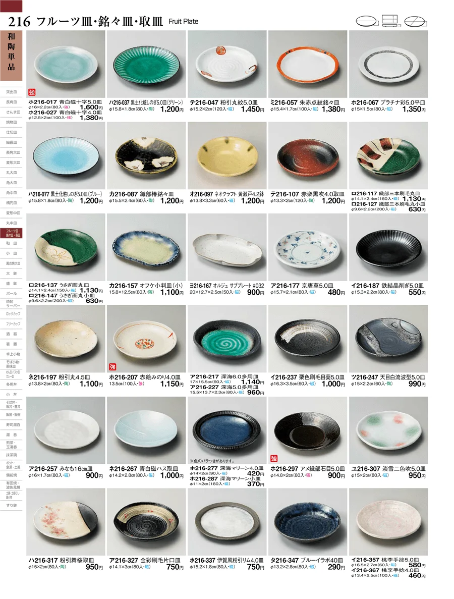 和陶単品 ページ216