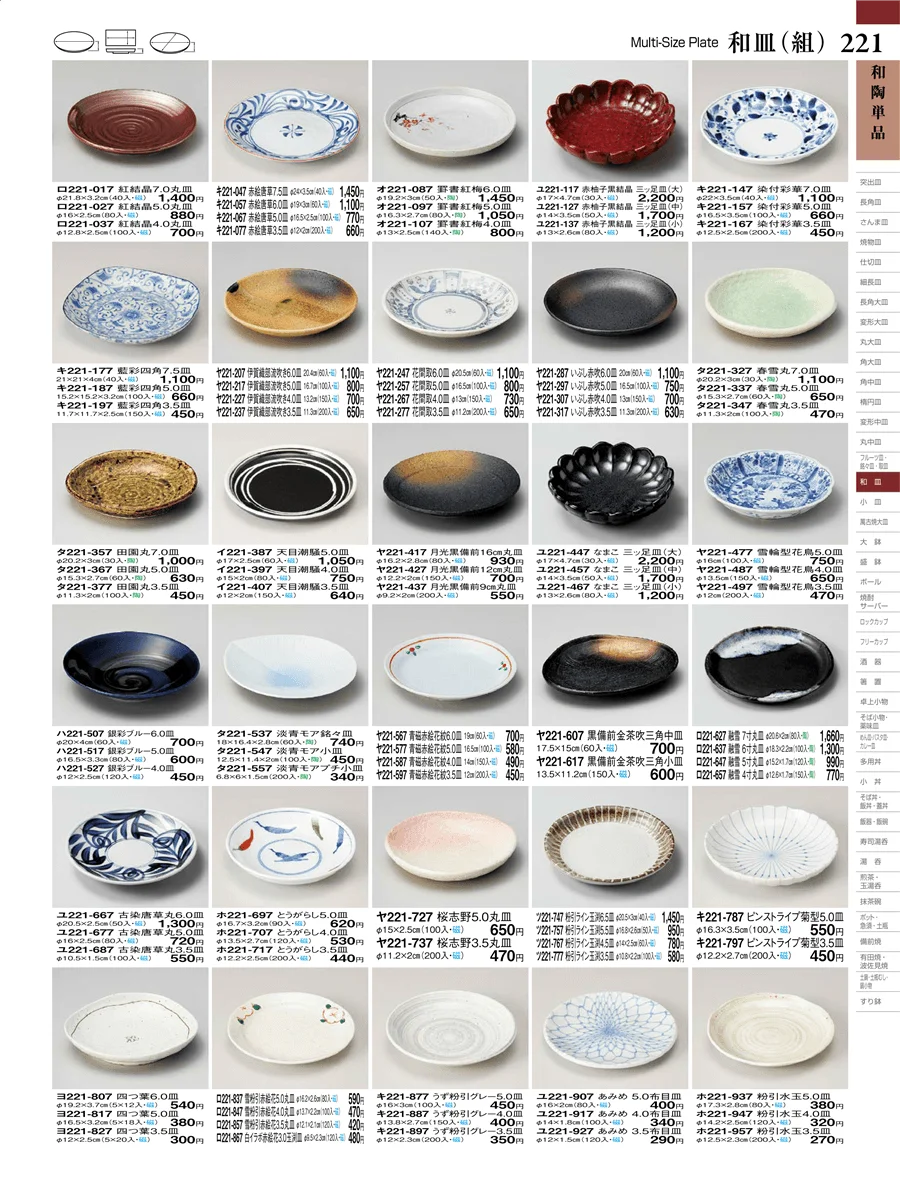 和陶単品 ページ221