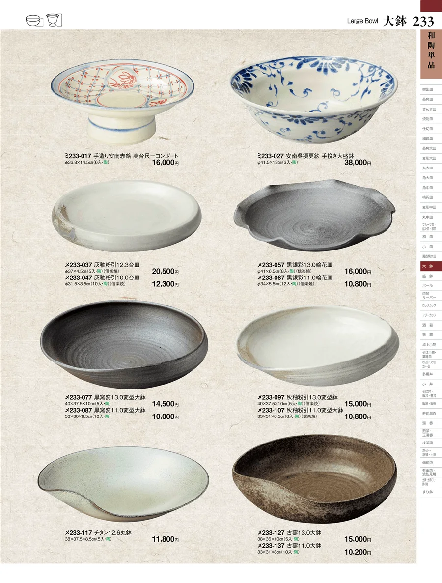 和陶単品 ページ233