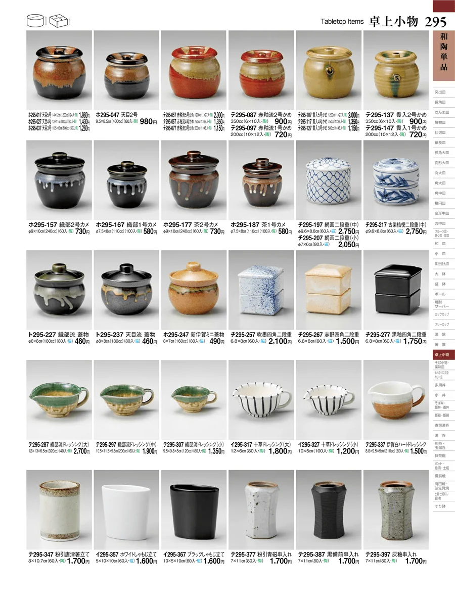 和陶単品 ページ295