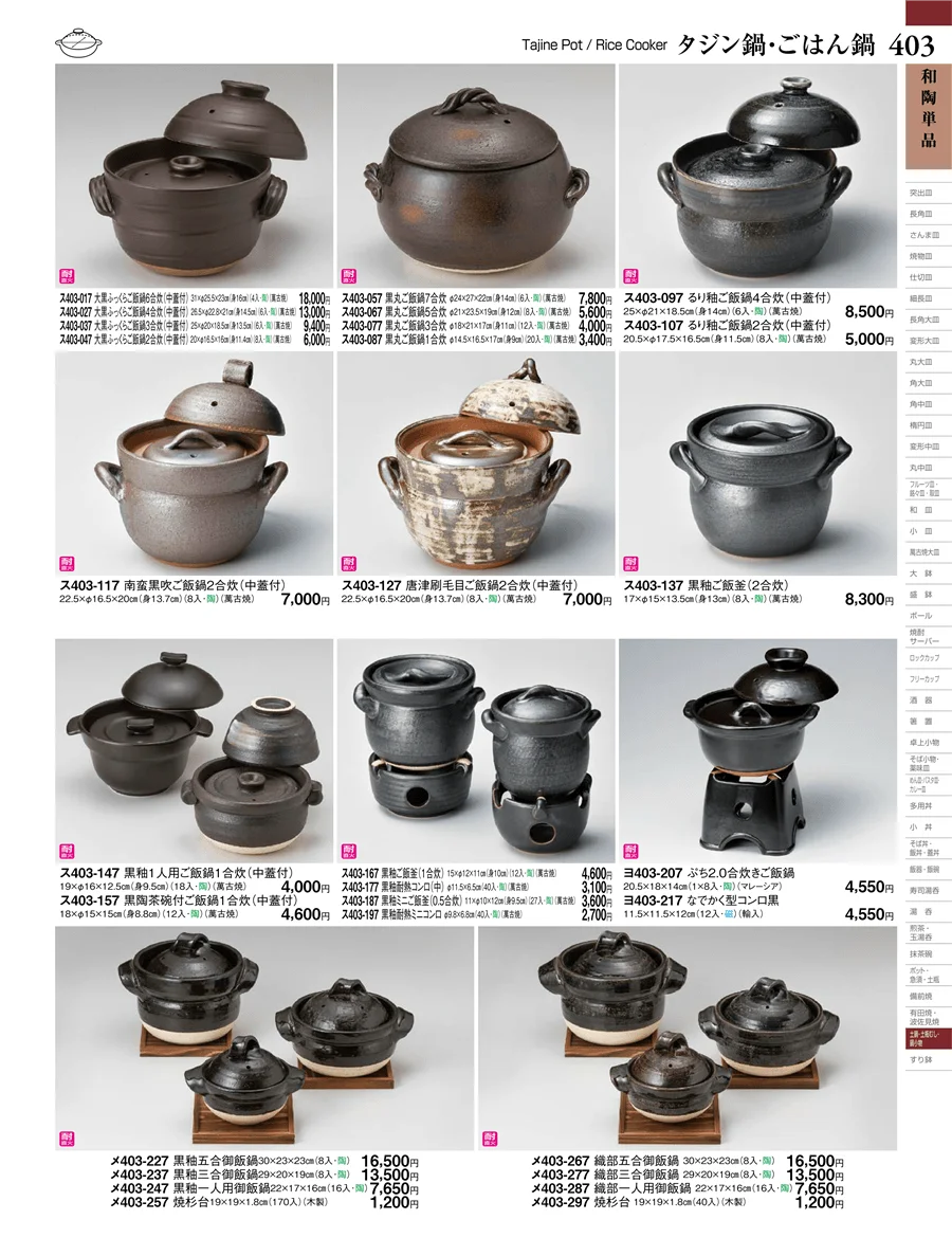 和陶単品 ページ403