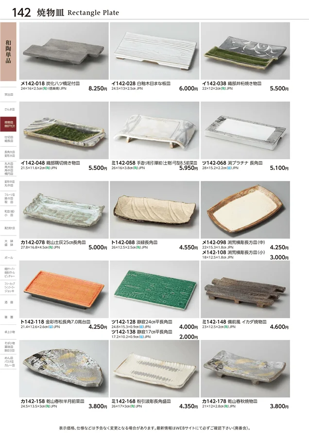 和陶単品 ページ142