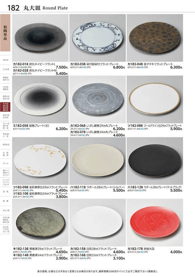 和陶単品 ページ182