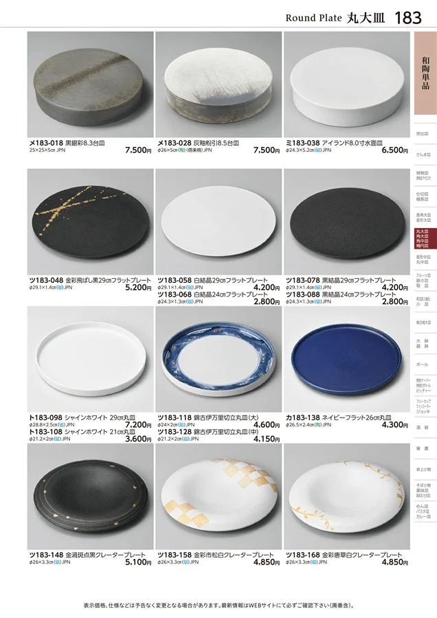 和陶単品 ページ183