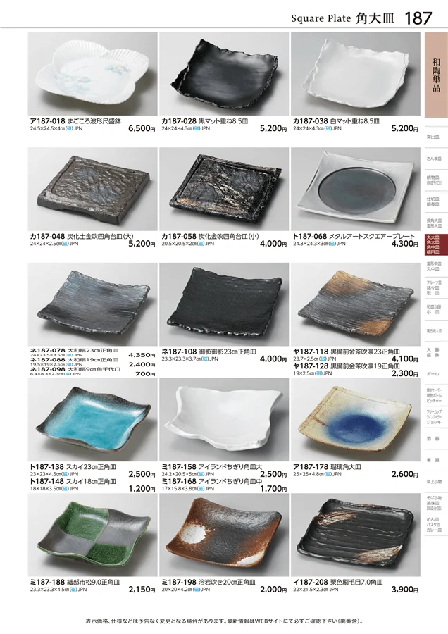 和陶単品 ページ187