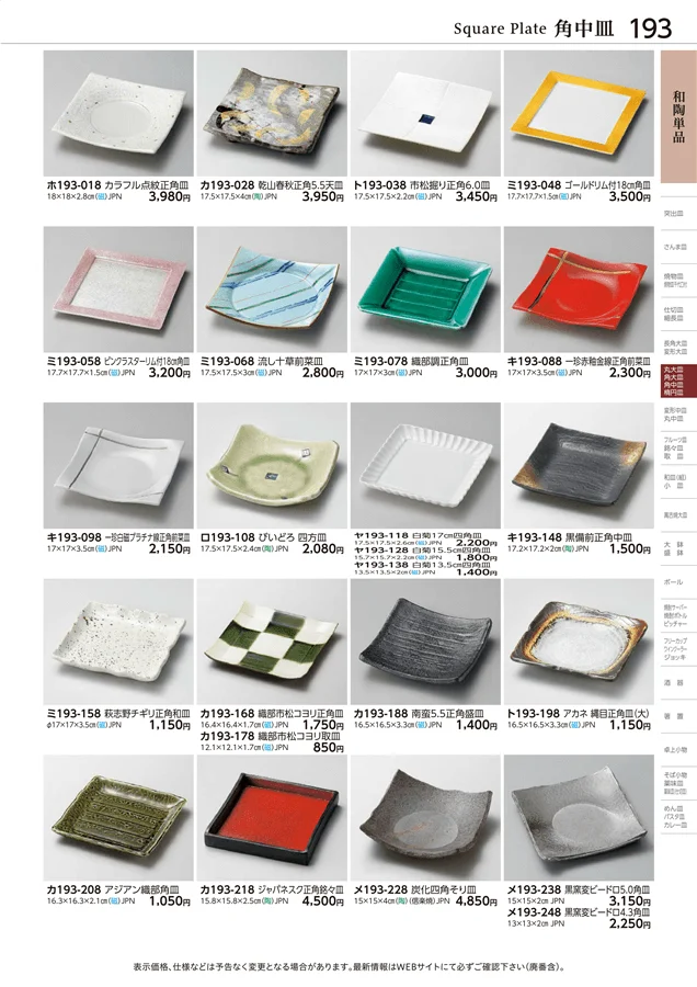 和陶単品 ページ193
