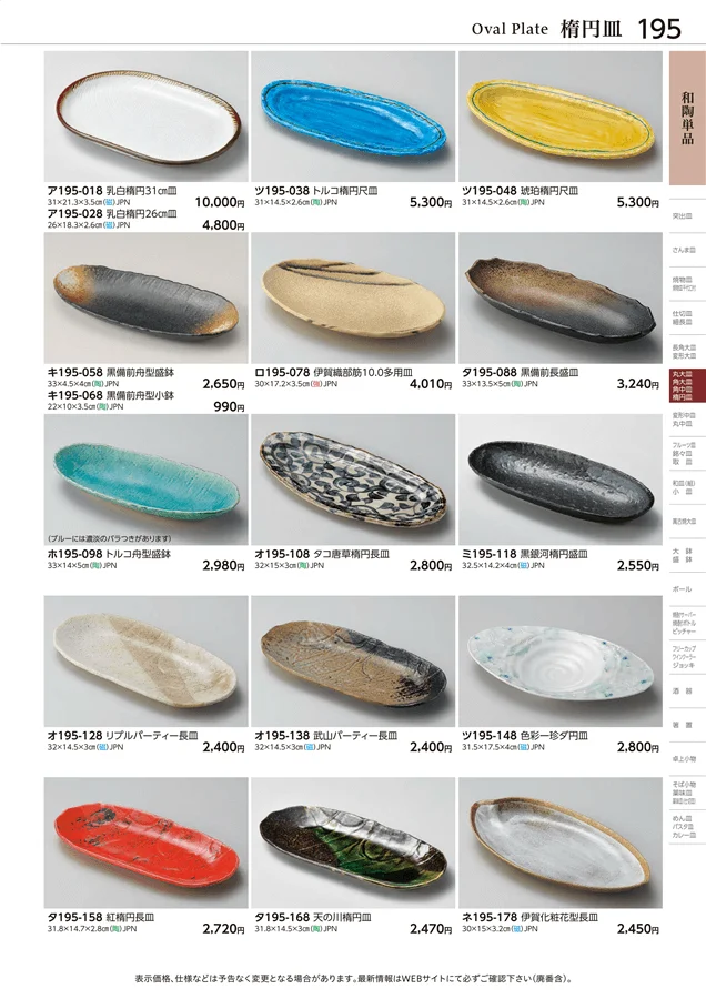 和陶単品 ページ195