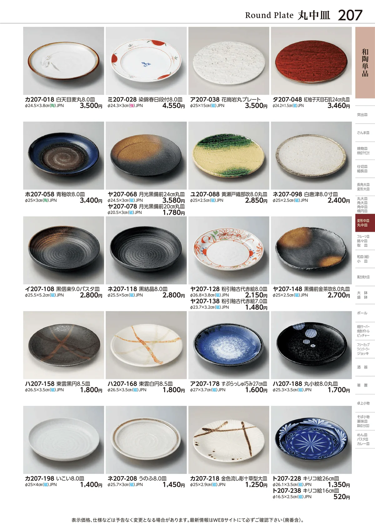 ときわvol.28・ページ番号207・和陶単品