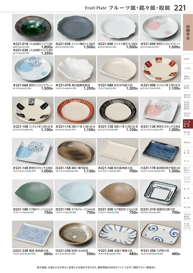 和陶単品 ページ221