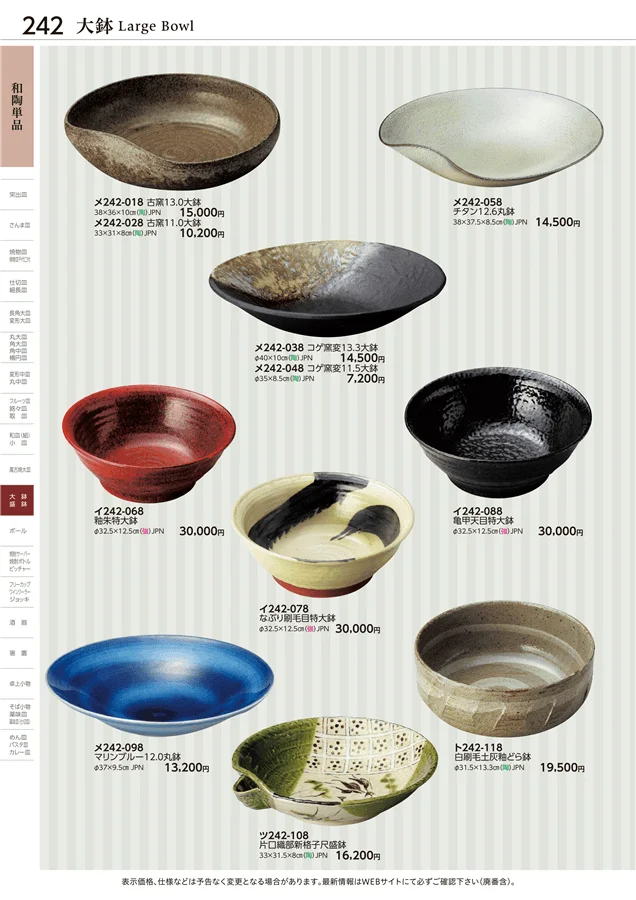 和陶単品 ページ242