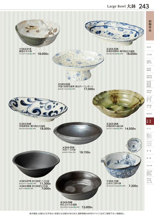 和陶単品 ページ243