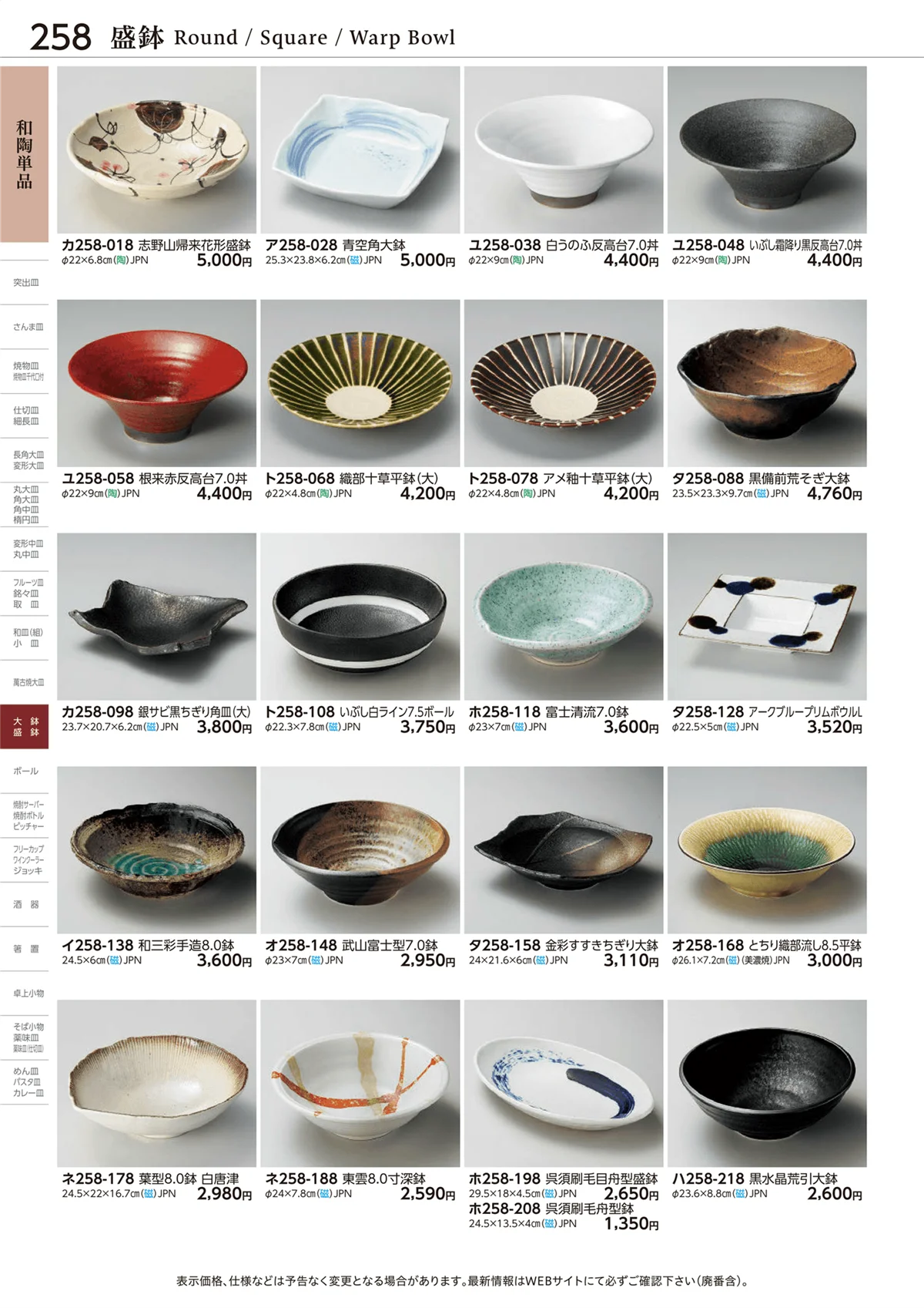ときわvol.28・ページ番号258・和陶単品