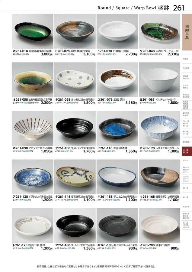 和陶単品 ページ261