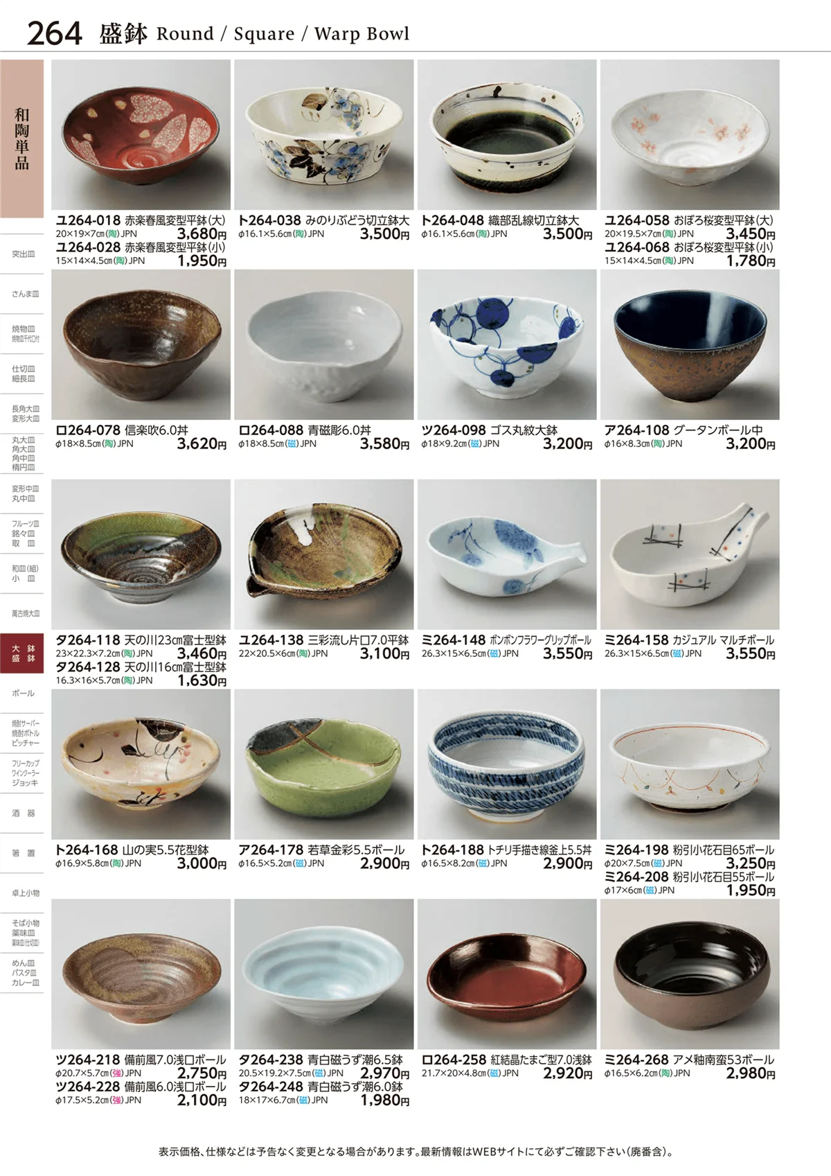 ときわvol.28・ページ番号264・和陶単品