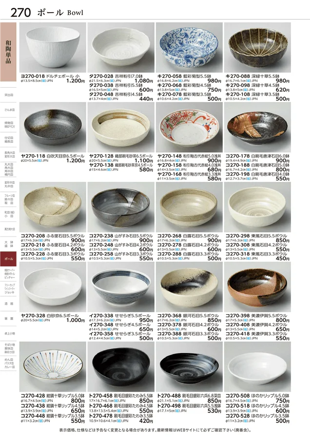 和陶単品 ページ270