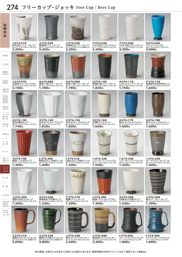 和陶単品 ページ274