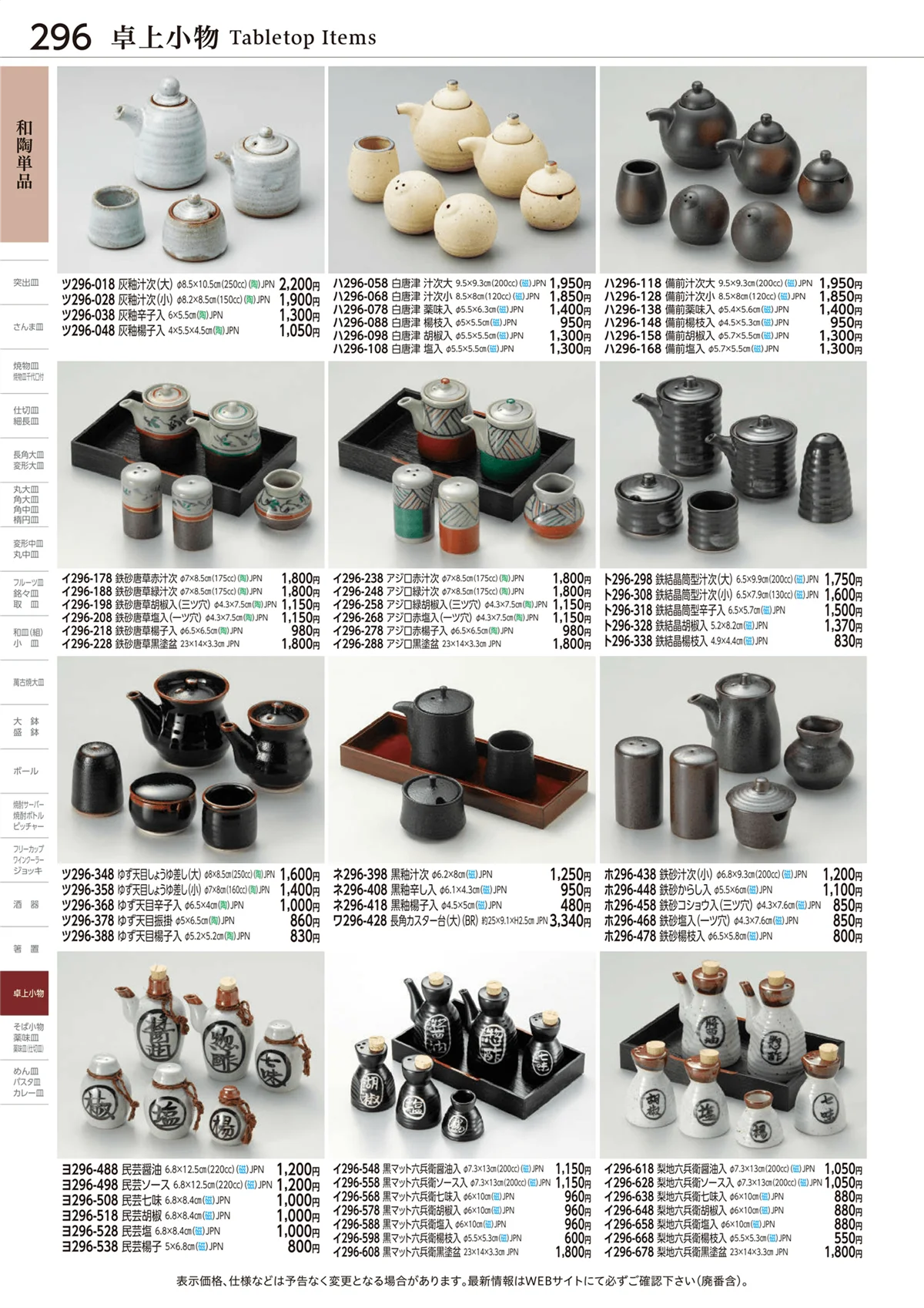 ときわvol.28・ページ番号296・和陶単品