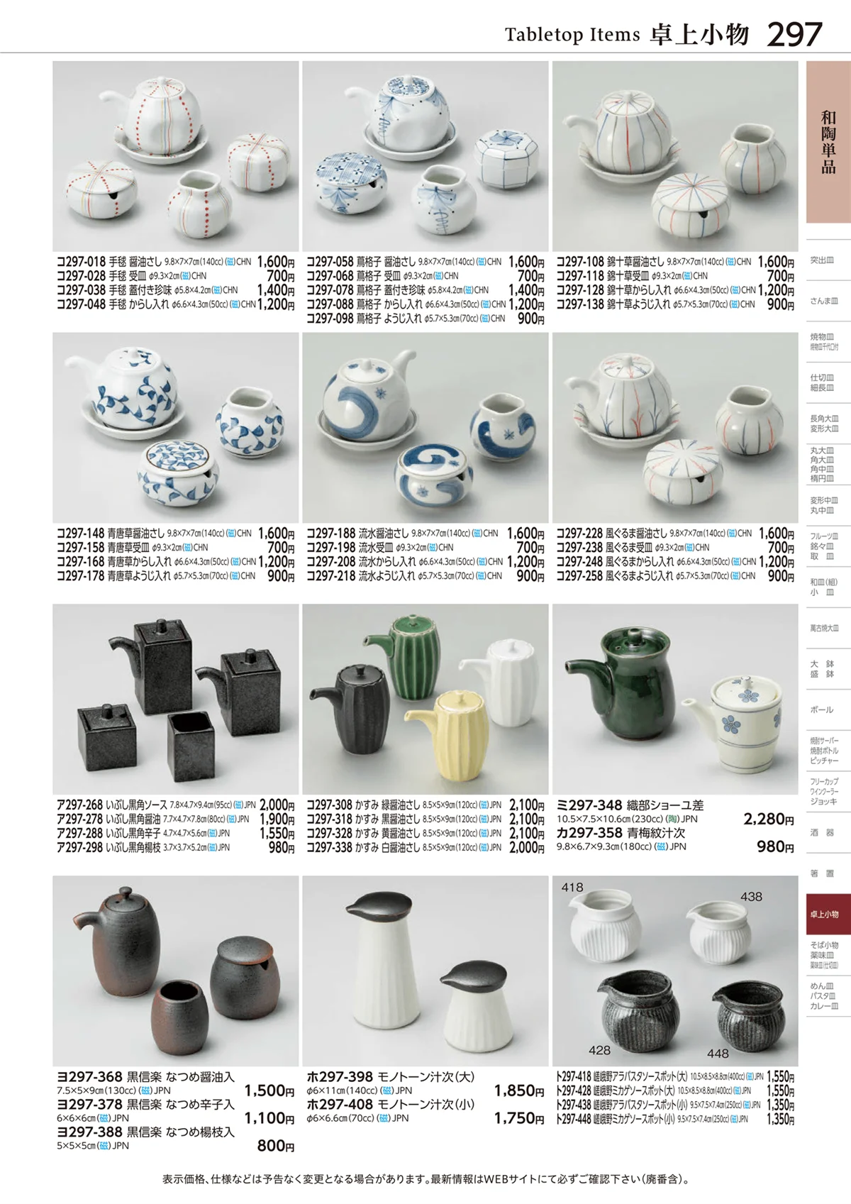 ときわvol.28・ページ番号297・和陶単品
