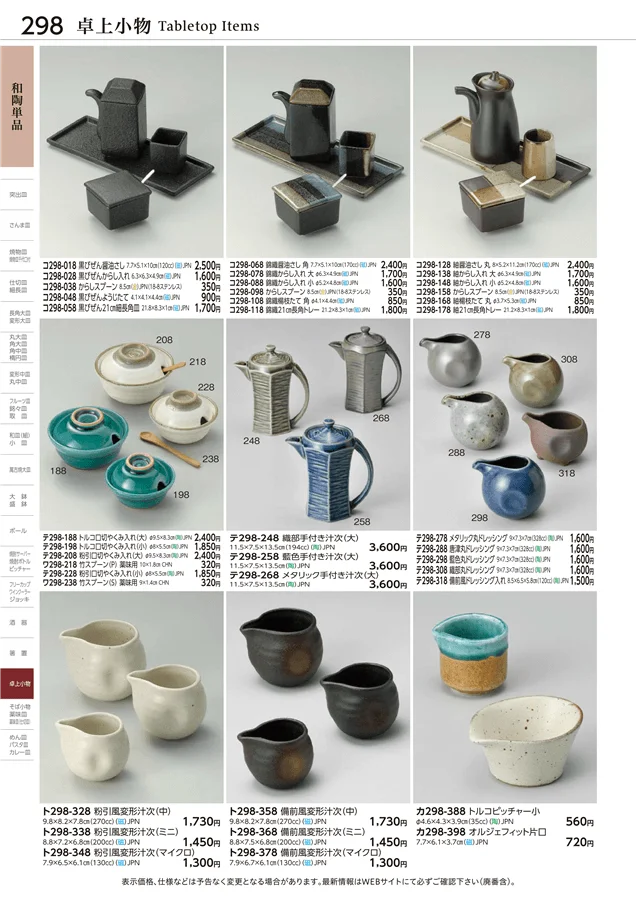 和陶単品 ページ298