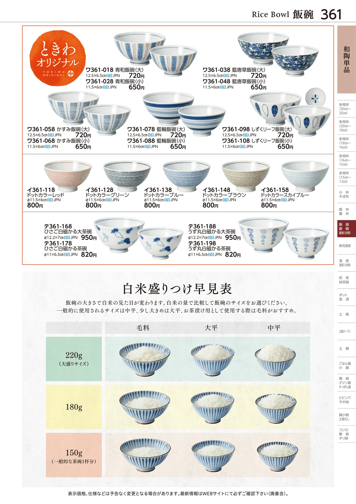 ときわvol.28・ページ番号361・和陶単品