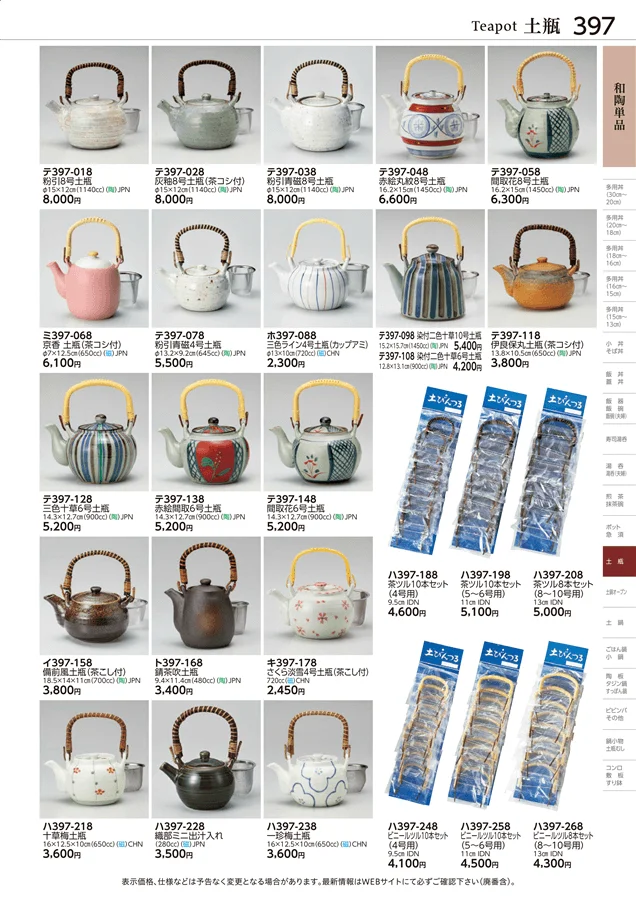 和陶単品 ページ397