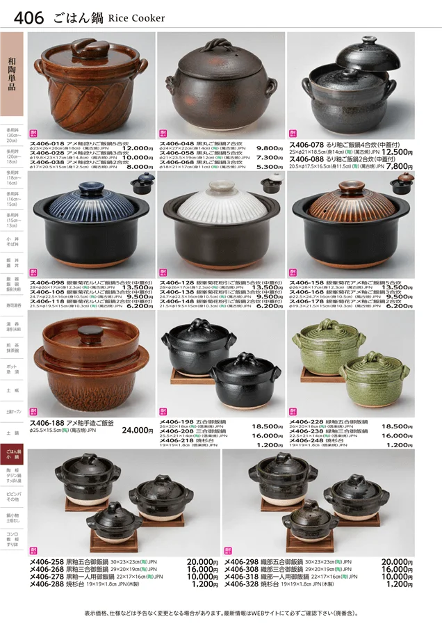 和陶単品 ページ406