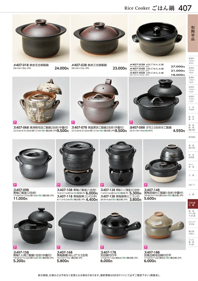 和陶単品 ページ407
