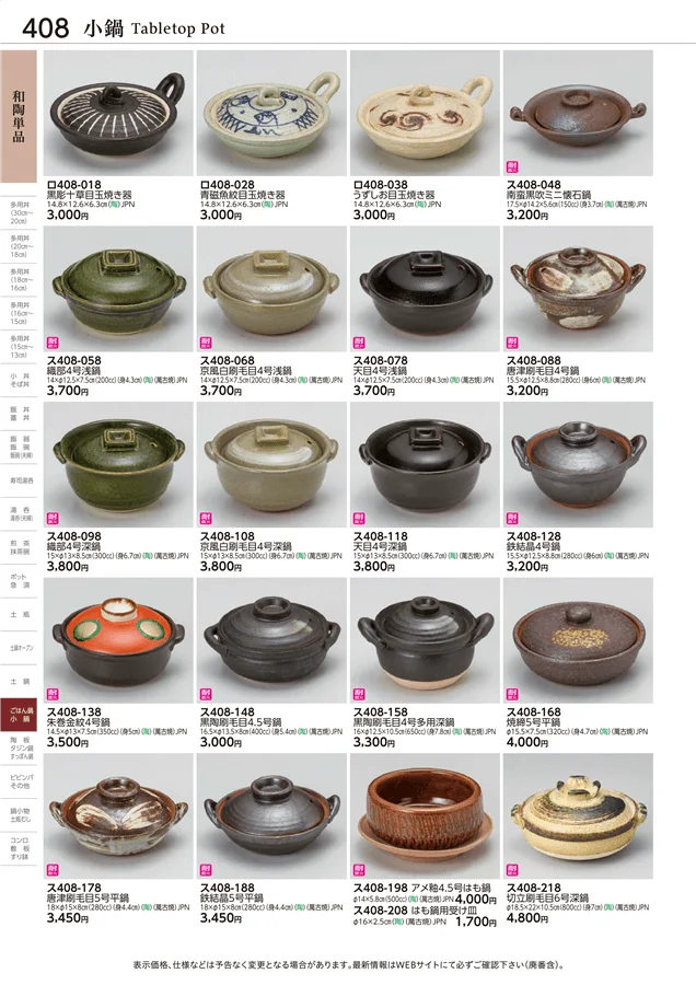 和陶単品 ページ408