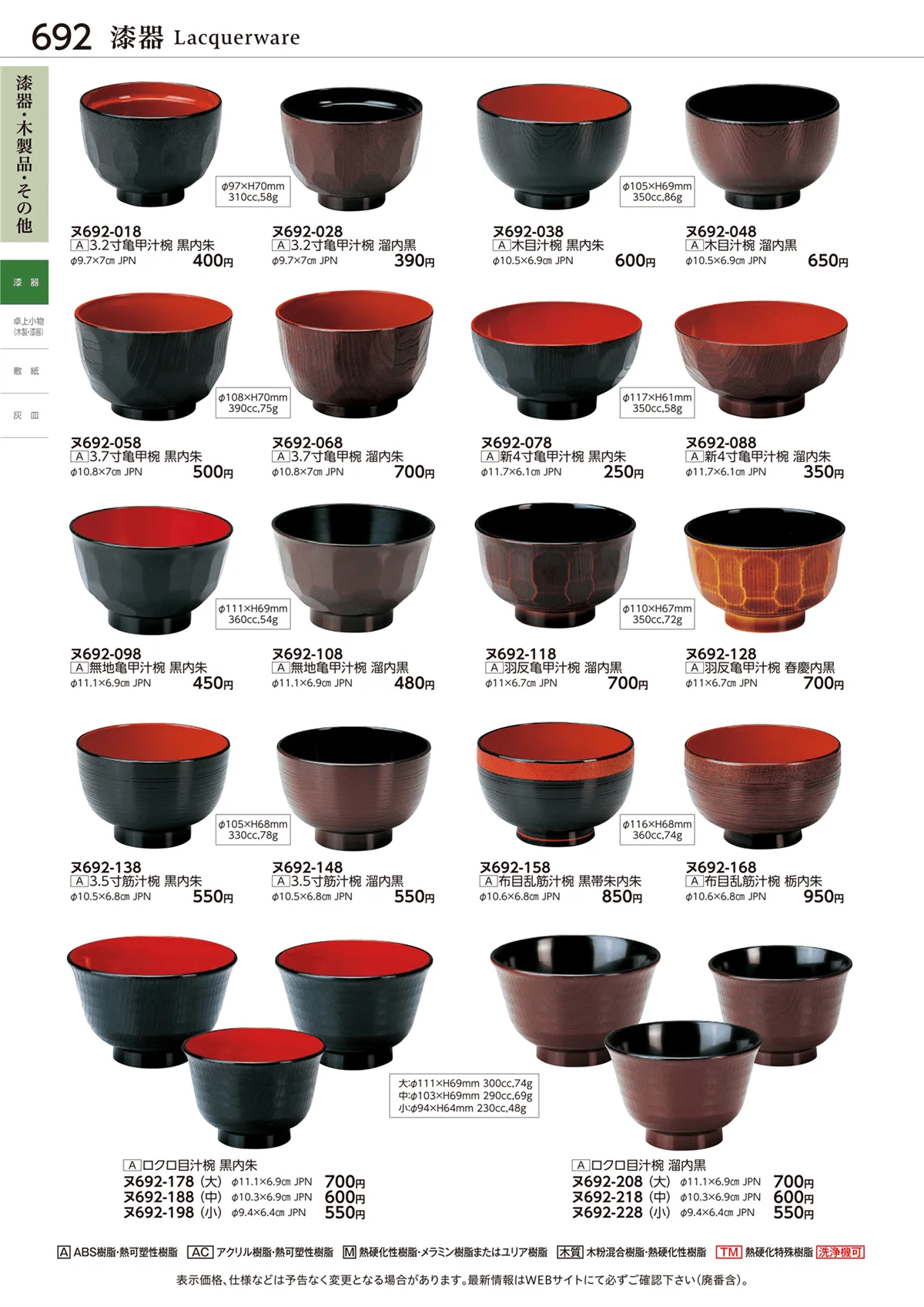 ときわvol.28・ページ番号692・漆器